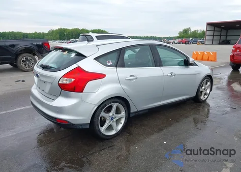 2013 Ford Focus Titanium from USA, damaged, VIN 1FADP3N27DL361261